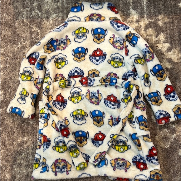 Nickelodeon Paw Patrol Kids Robe - Cream and Multicolor - Picture 3 of 4